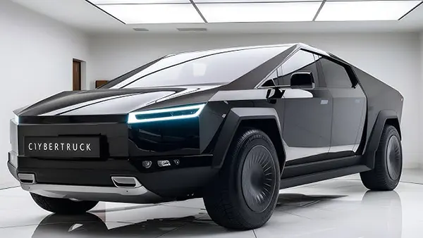 Design du Tesla Cybertruck