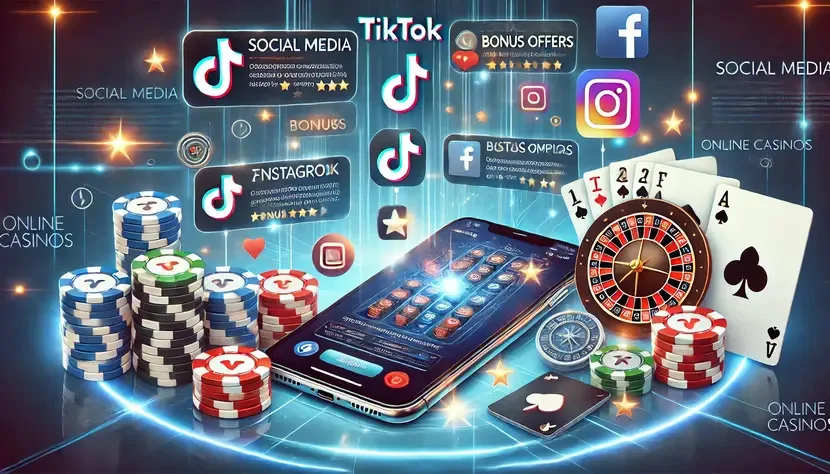 Player exploring online casinos